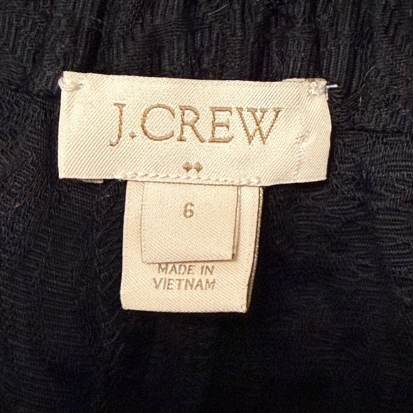 J. Crew Black Cotton 100% Cotton Shorts 6 with side pockets - Picture 4 of 9